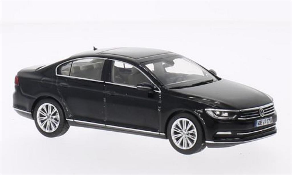 Volkswagen Passat 1/43 Herpa Limousine metallic black 2014 diecast model cars