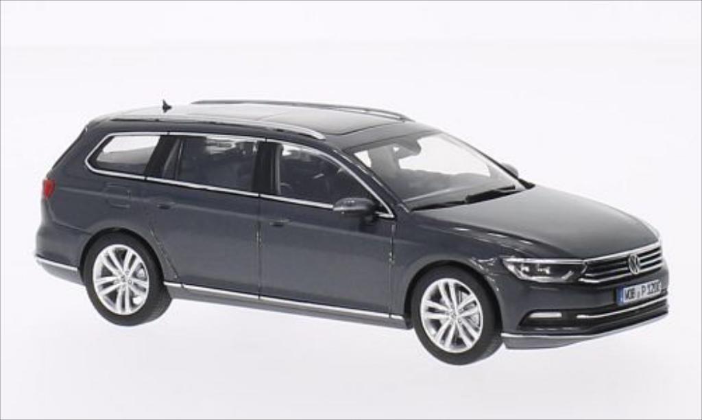Volkswagen Passat 1/43 Herpa Variant metallic grey 2014 diecast model cars
