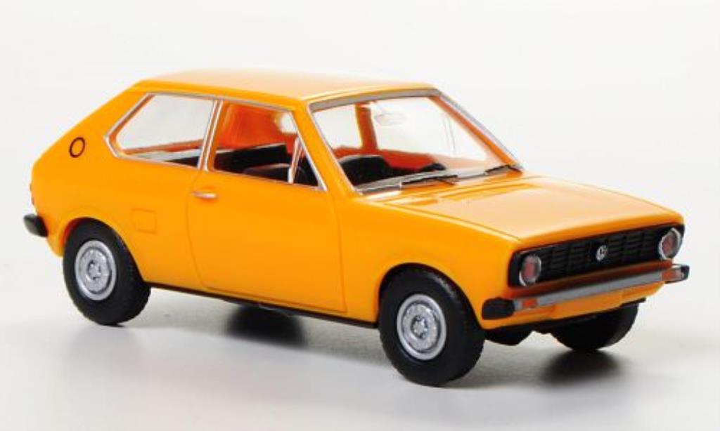 Volkswagen Polo 1/87 Wiking I yellow diecast model cars
