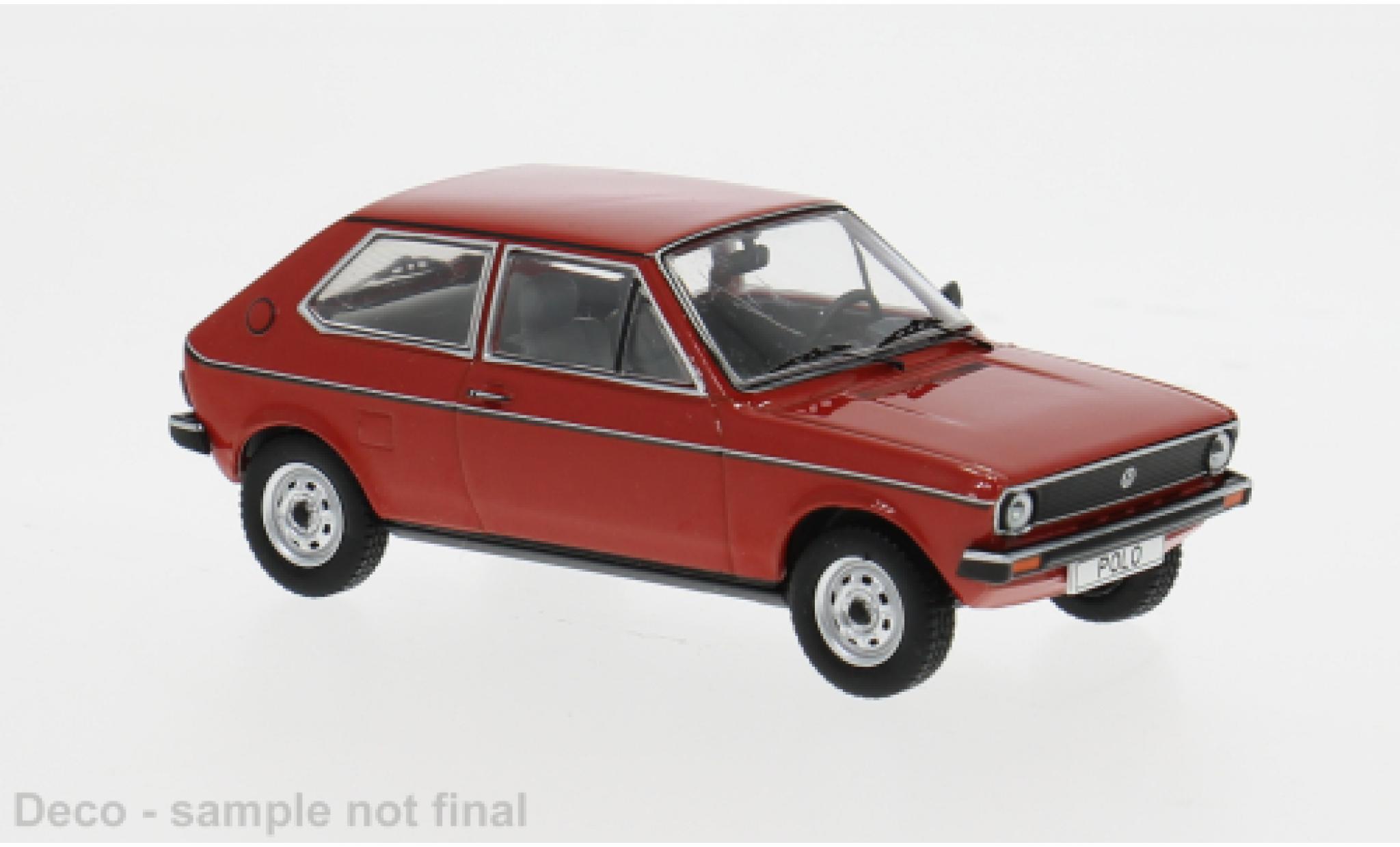 Volkswagen Polo 1/43 IXO MK I red 1975 1:43 diecast model cars