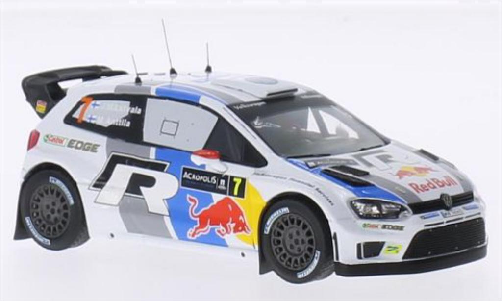 Volkswagen Polo 1/43 IXO R WRC No.7 Red Bull Rally WM Rally Acropolis 2013 diecast model cars