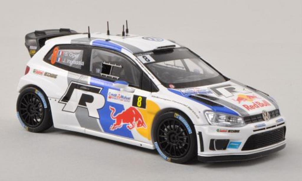 Volkswagen Polo 1/43 Spark R WRC No.8 Rally Frankreich 2013 /J.Ingrassia diecast model cars
