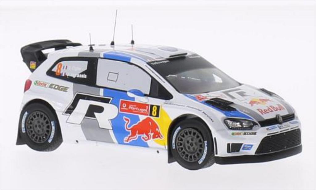 Volkswagen Polo 1/43 IXO R WRC No.8 Motorsport Red Bull Rally WM Rally Portugal 2013 /J.Ingrassia diecast model cars