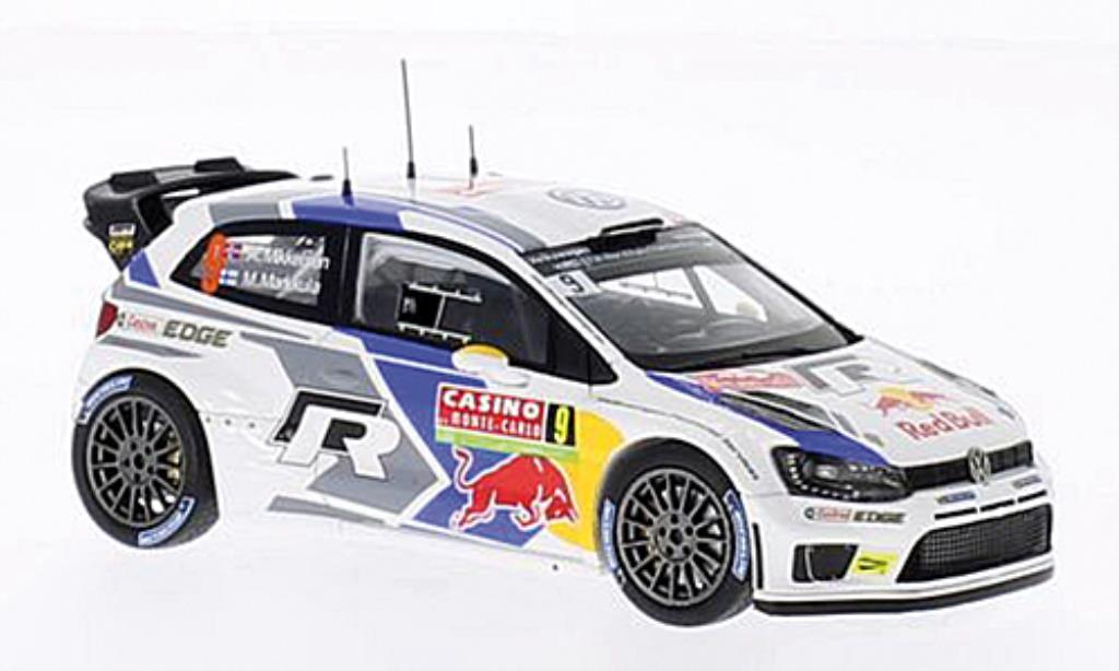 Volkswagen Polo 1/43 Spark R WRC No.9 Motorsport II Rally Monte Carlo 2014 /M.Markkula diecast model cars