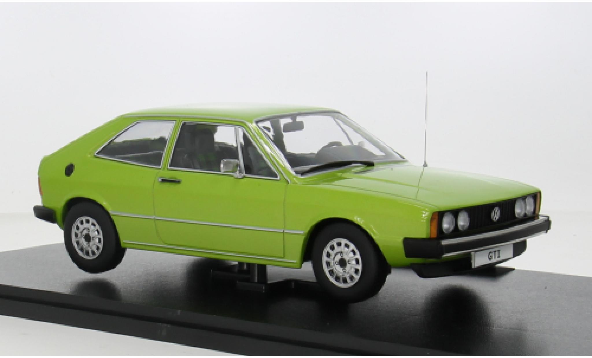 Volkswagen Scirocco 1/18 KK Scale 1 GTI green 1:18 diecast model cars