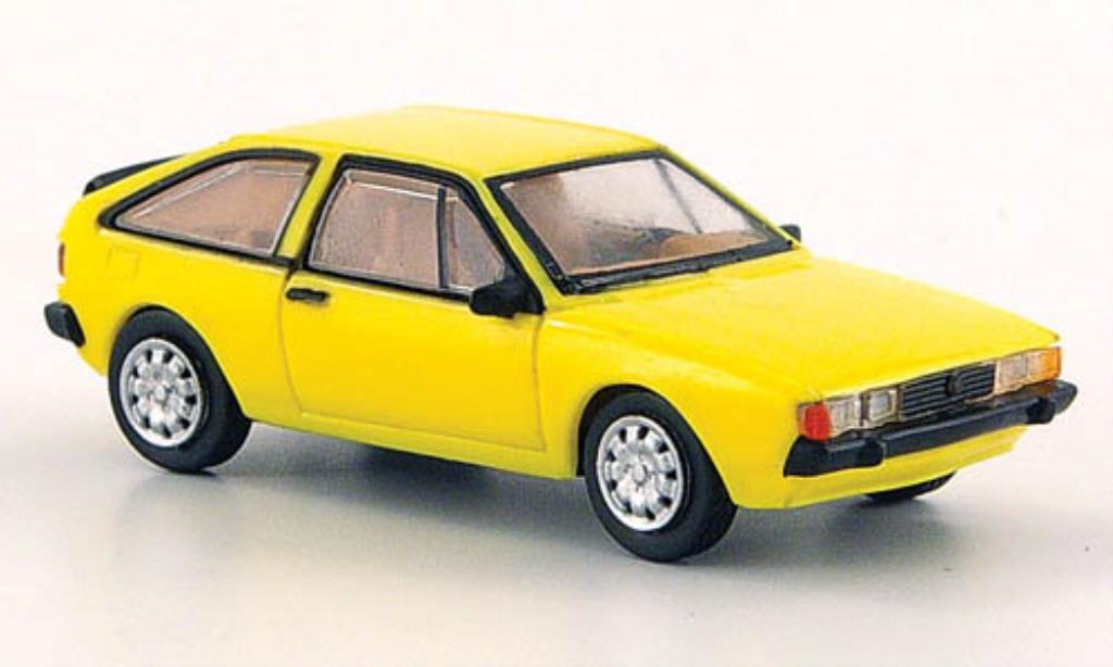 Volkswagen Scirocco 1/87 Norev II yellow 1980 diecast model cars