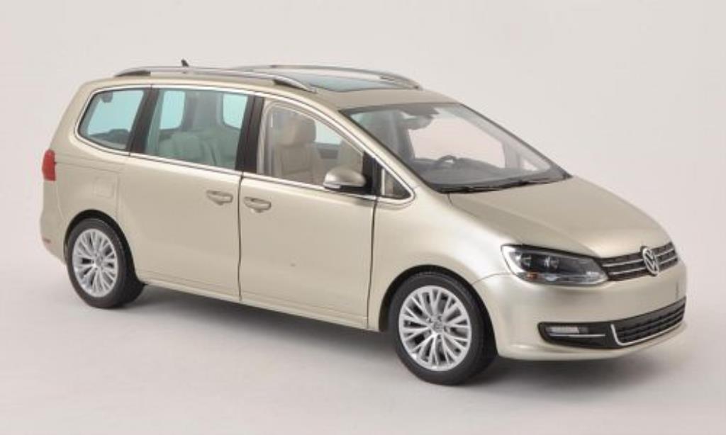 Volkswagen Sharan 1/18 Minichamps II grey-beige 2010 diecast model cars