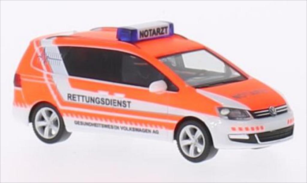 Volkswagen Sharan 1/87 Herpa AG Gesundheitswesen diecast model cars