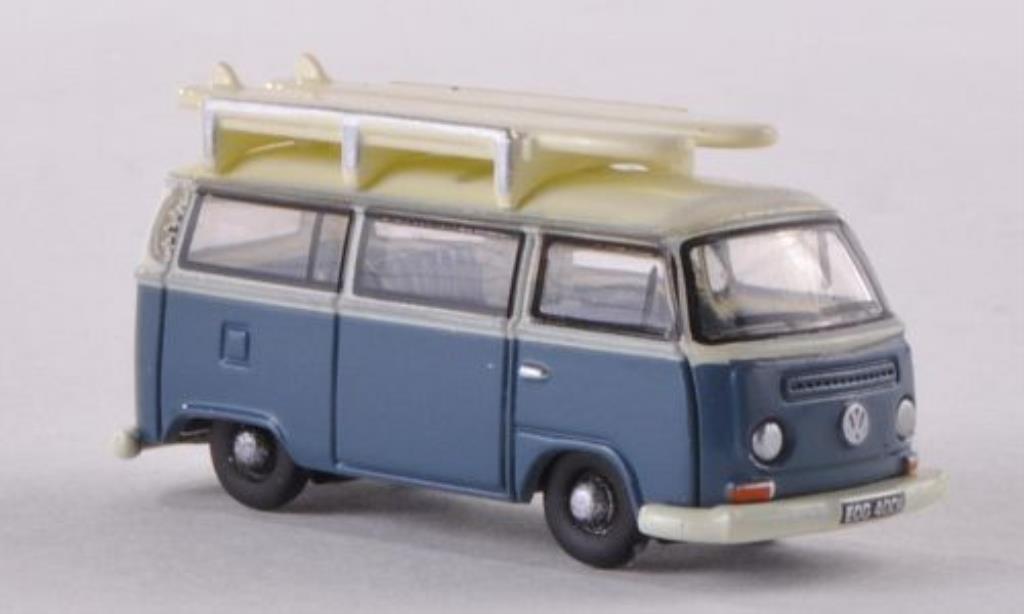 Volkswagen T1 1/148 Oxford Bus blue/white mit Surfbretter diecast model cars