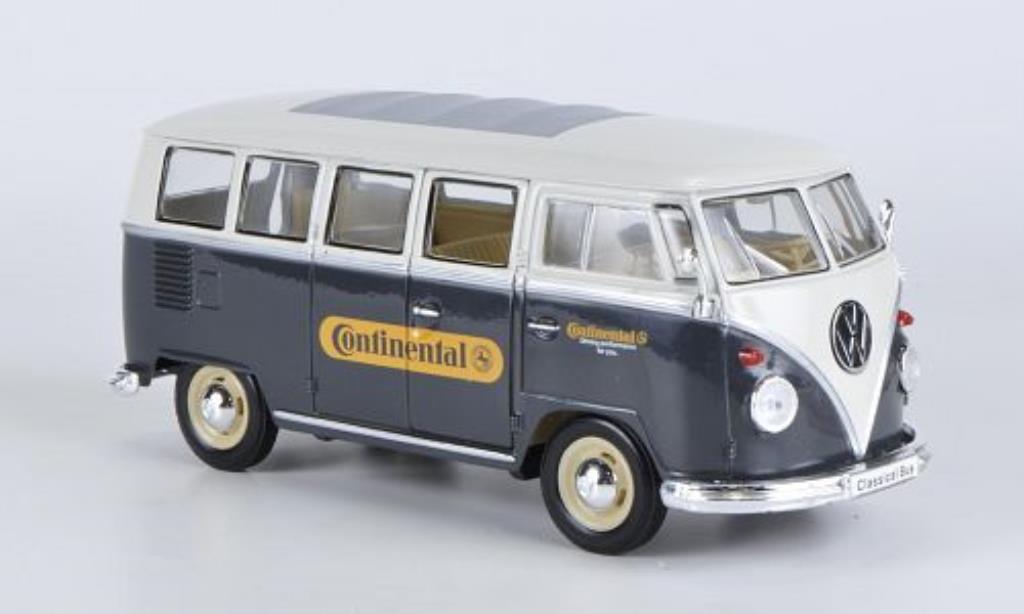 Volkswagen T1 1/24 Welly Bus Continental 1962 diecast model cars