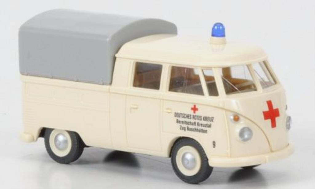 Volkswagen T1 1/87 Wiking Doppelkabine DRK Buschhutten diecast model cars