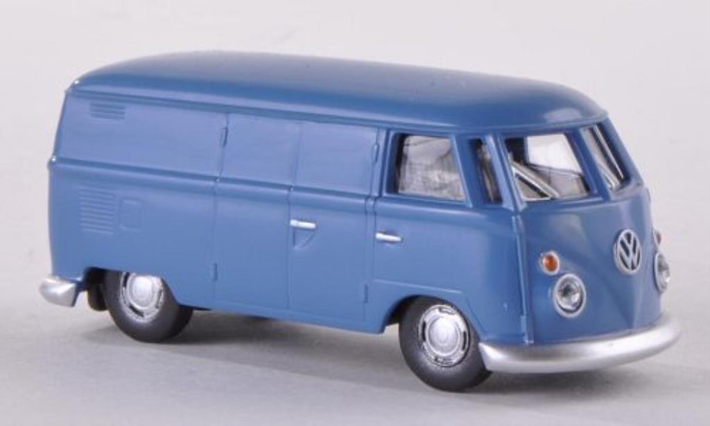 Volkswagen T1 1/87 Herpa Kasten blue diecast model cars