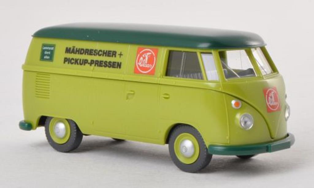 Volkswagen T1 1/87 Wiking Kasten Claas Kundendienst diecast model cars