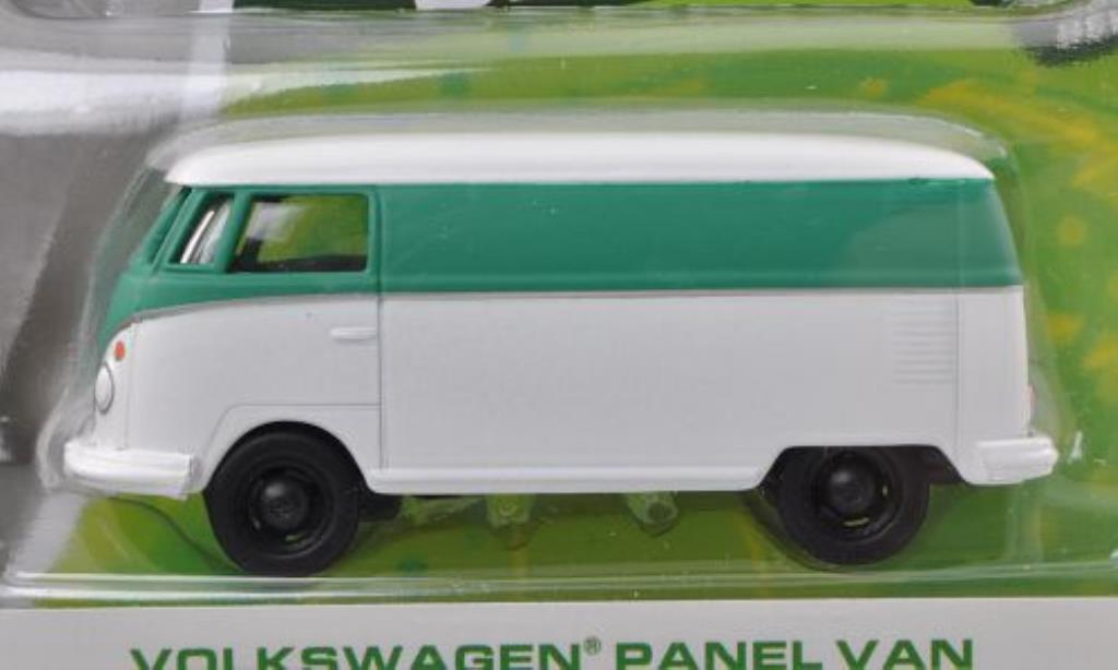 Volkswagen T1 1/64 Greenlight Kasten white/matt-turkis diecast model cars