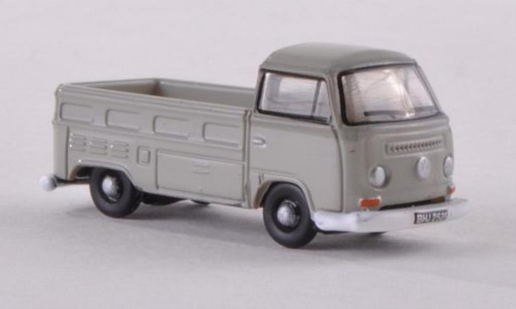Volkswagen T1 1/148 Oxford Pritsche grey diecast model cars