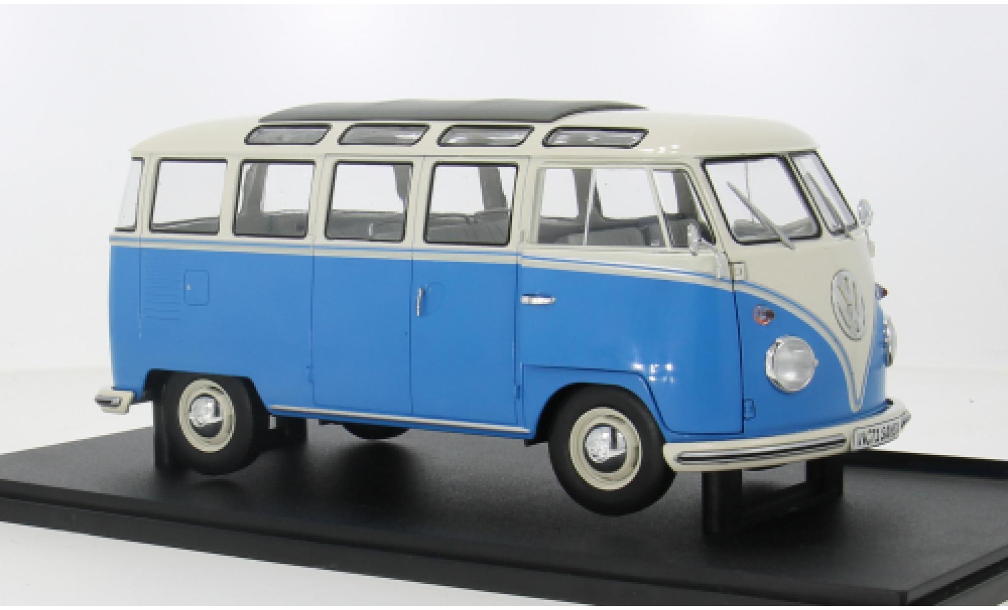 Volkswagen T1 1/18 Solido Samba blue/beige 1:18 diecast model cars