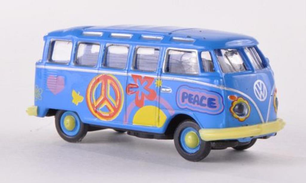 Volkswagen T1 1/87 Schuco Samba Flower Power diecast model cars