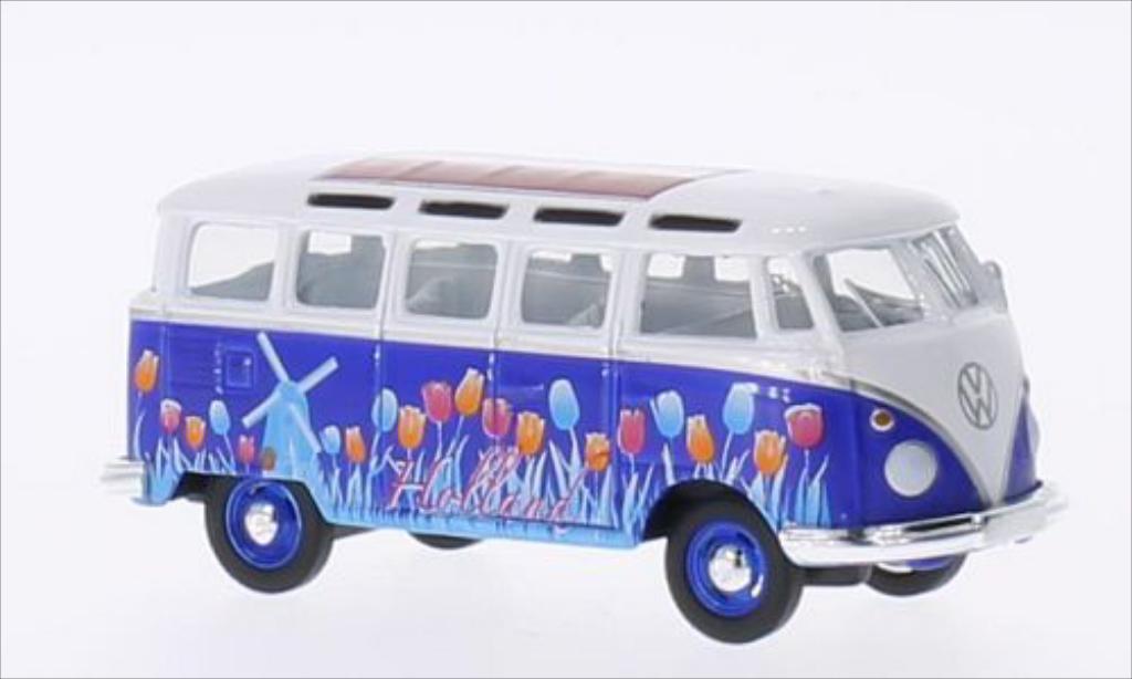 Volkswagen T1 1/64 Greenlight Samba Holland 1962 diecast model cars