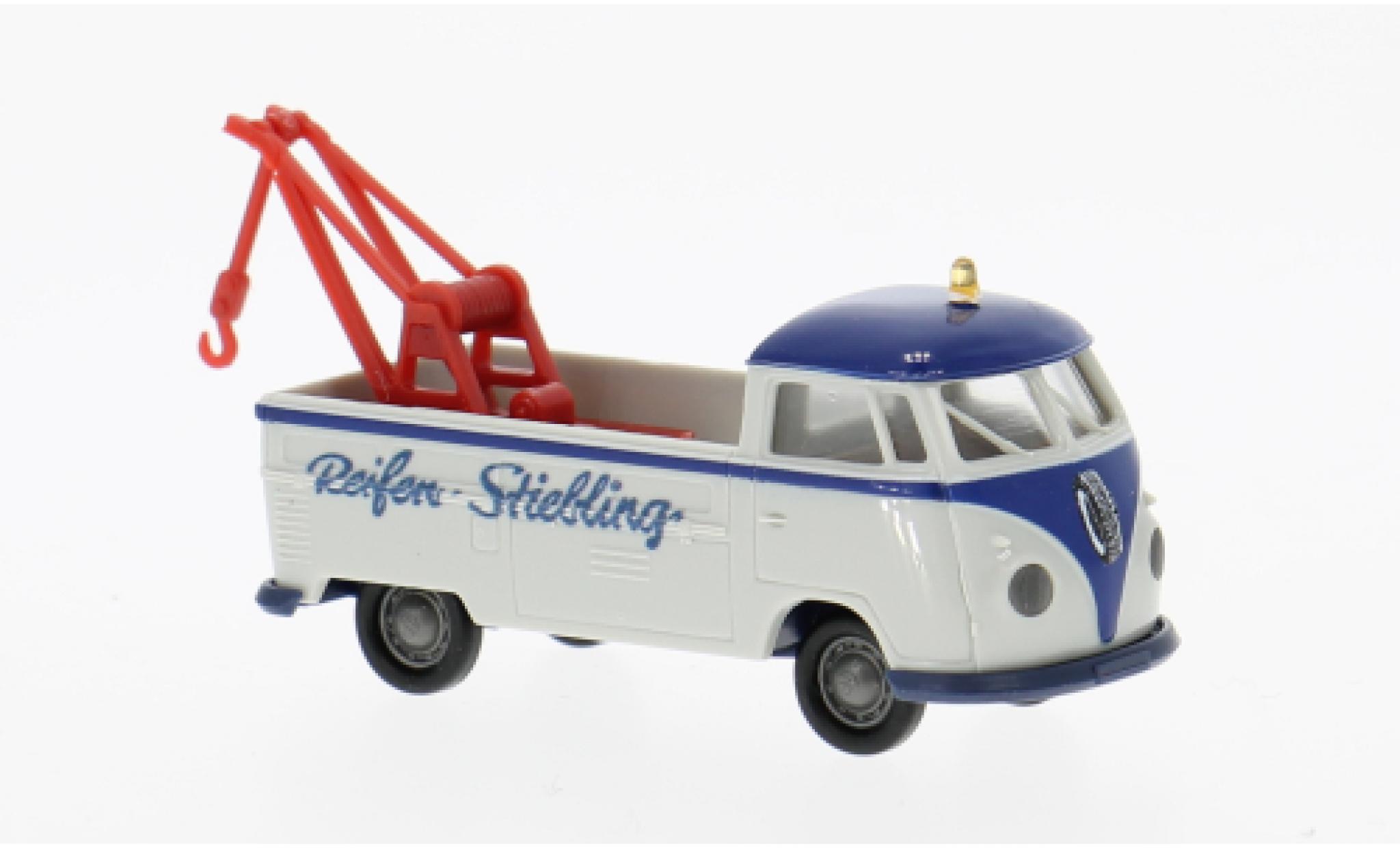 Volkswagen T1 1/87 Brekina b Abschleppwagen 1960 Reifen Stiebling 1:87 diecast model cars