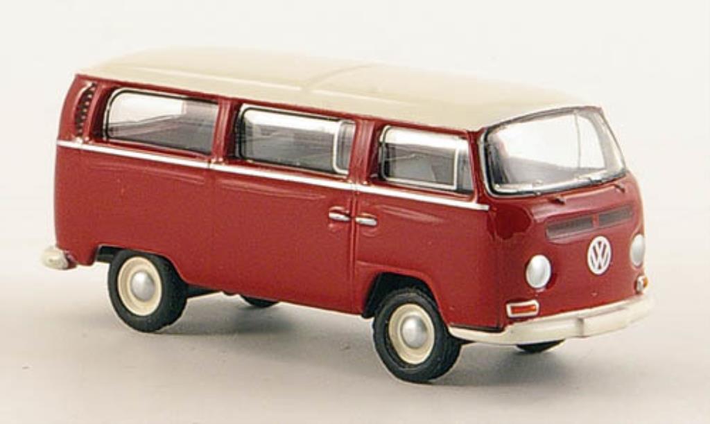 Volkswagen T2 1/87 Bub Bus L red/white diecast model cars