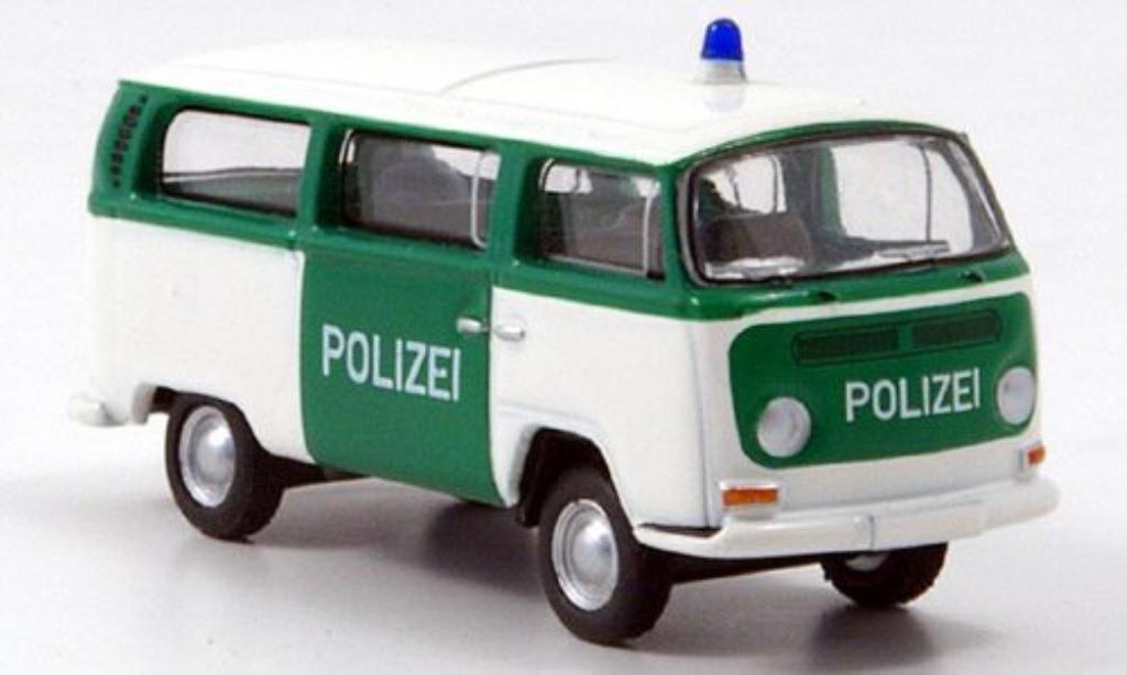 Volkswagen T2 1/87 Bub Bus Police diecast model cars