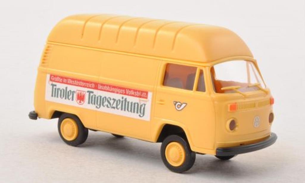 Volkswagen T2 1/87 Brekina Hochdach-Kasten osterreichische Post / Tiroler Tageszeitung (A) diecast model cars