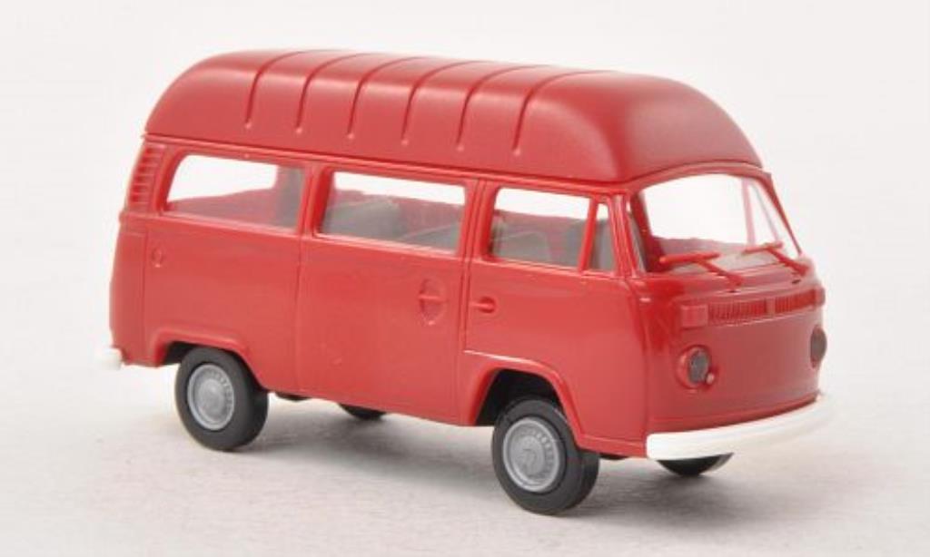 Volkswagen T2 1/87 Brekina Hochdach-Estate red diecast model cars