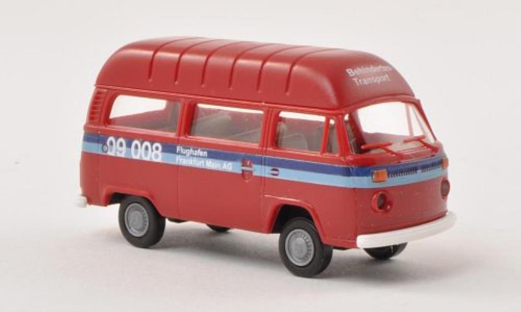 Volkswagen T2 1/87 Brekina Hochdach-Estate Flughafen Frankfurt am Main - Behindertentransport diecast model cars