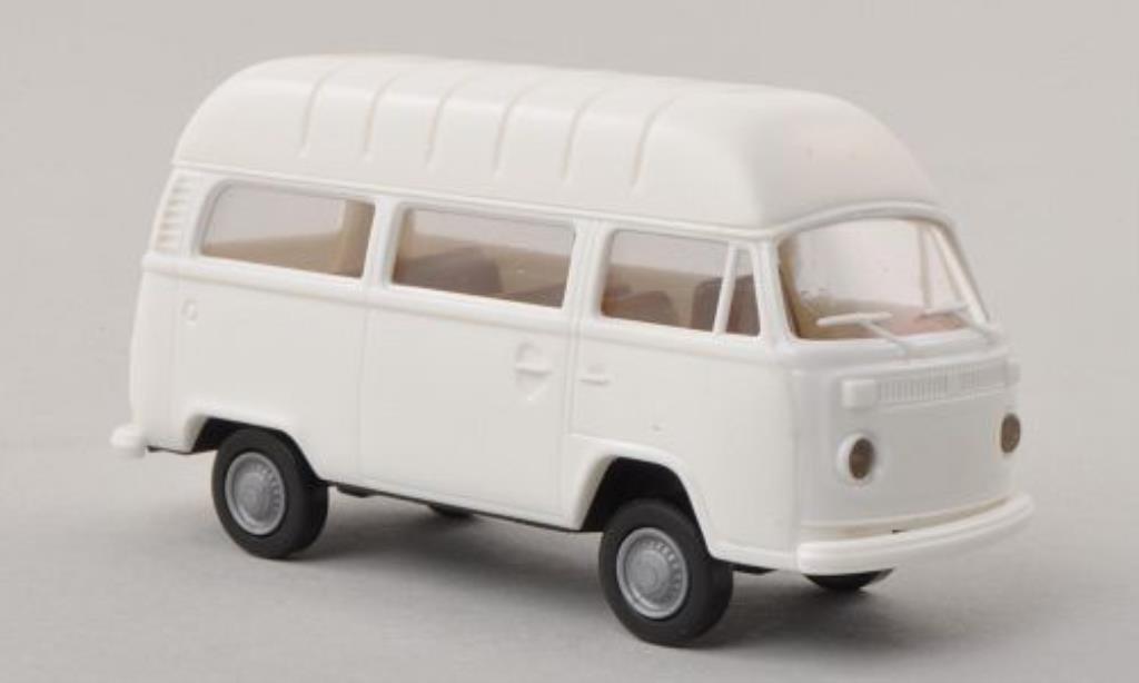 Volkswagen T2 1/87 Brekina Hochdach-Estate white diecast model cars