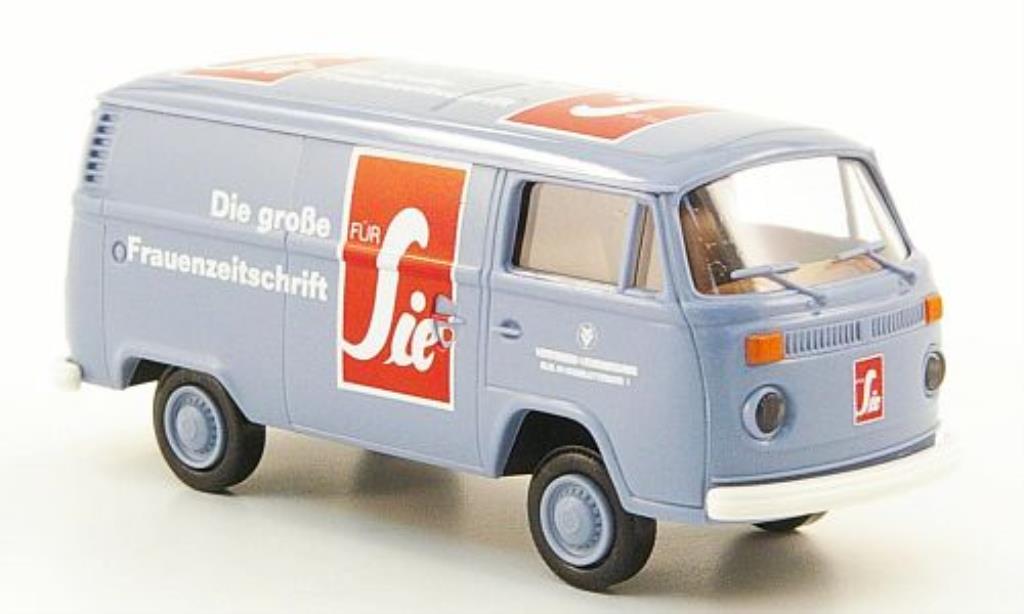 Volkswagen T2 1/87 Brekina Kasten fur Sie Lieferwagen diecast model cars