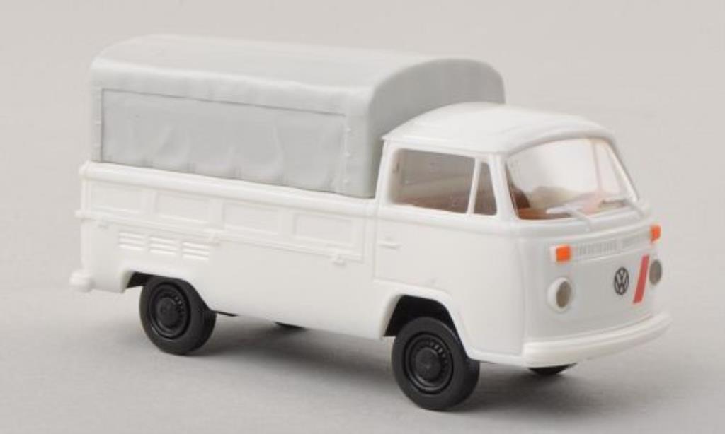 Volkswagen T2 1/87 Brekina Pritsche Italien (I) white diecast model cars
