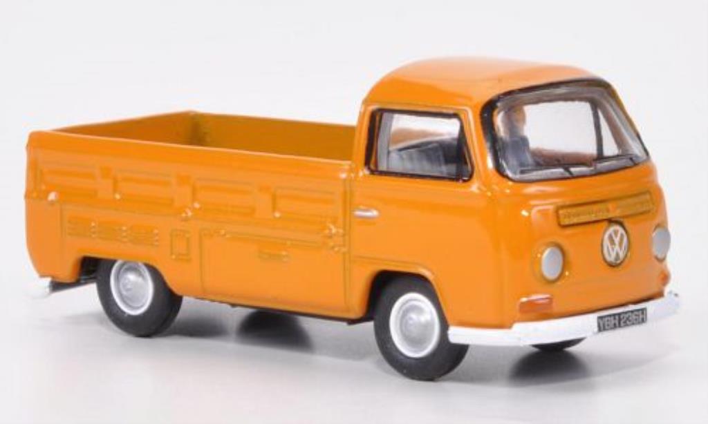 Volkswagen T2 1/76 Oxford Pritsche orange diecast model cars