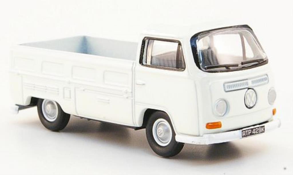 Volkswagen T2 1/76 Oxford Pritsche white diecast model cars