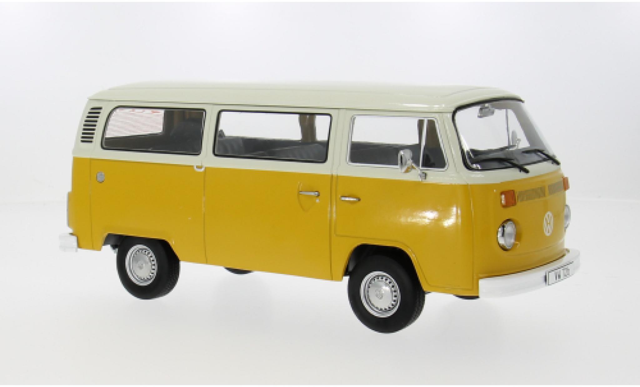 Volkswagen T2 1/18 KK Scale b Bus yellow/white 1972 1:18 diecast model cars