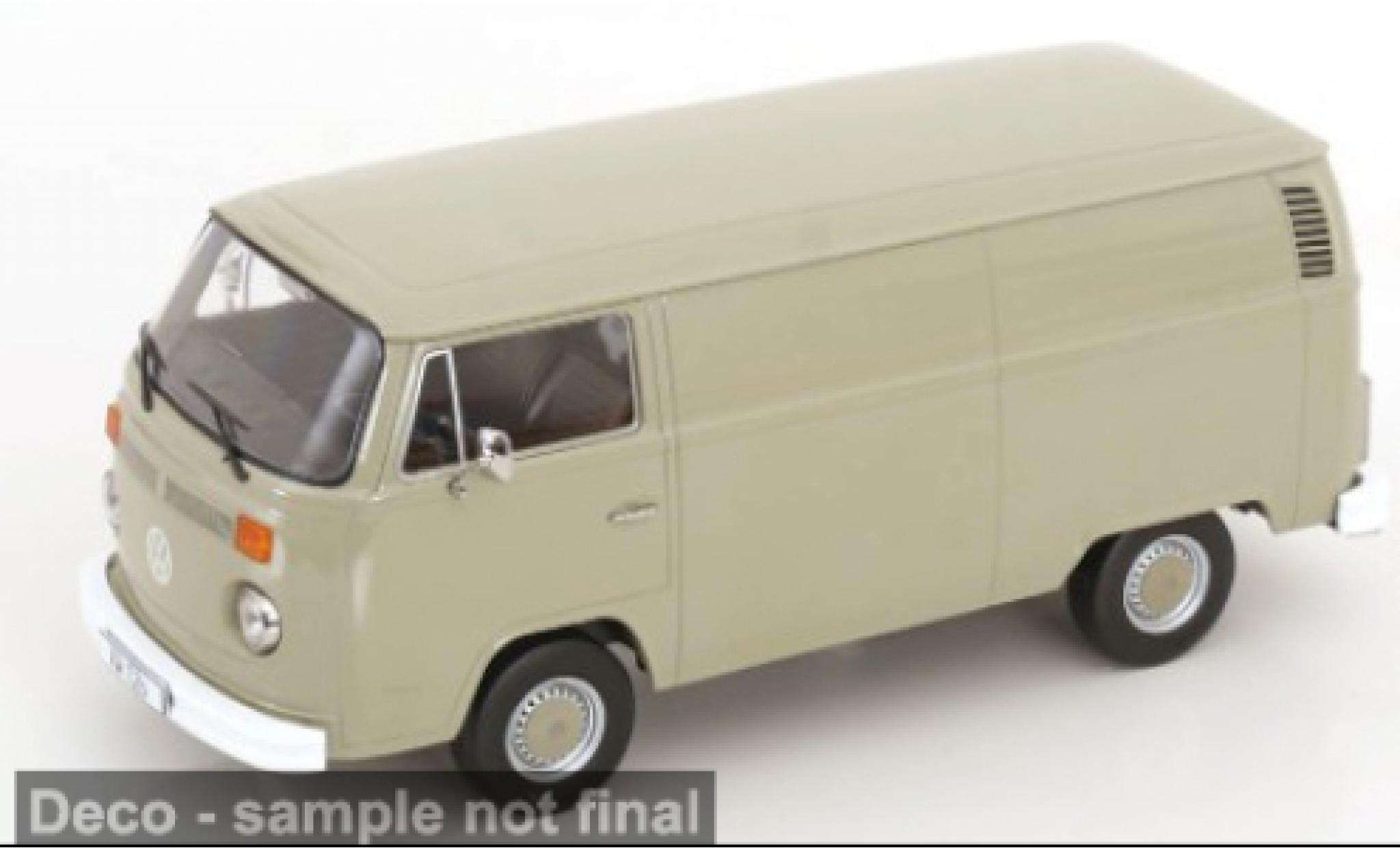Volkswagen T2 1/18 KK Scale b Bus grey 1972 1:18 diecast model cars