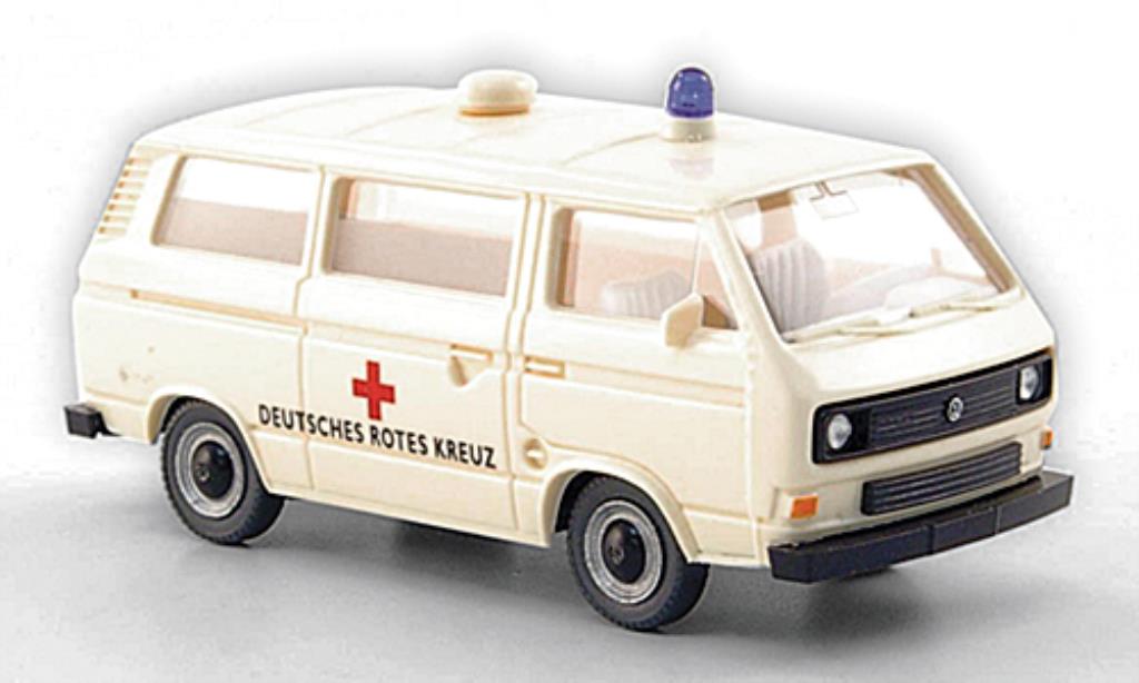 Volkswagen T3 1/87 Wiking Bus DRK - Deutsches redes Kreuz diecast model cars