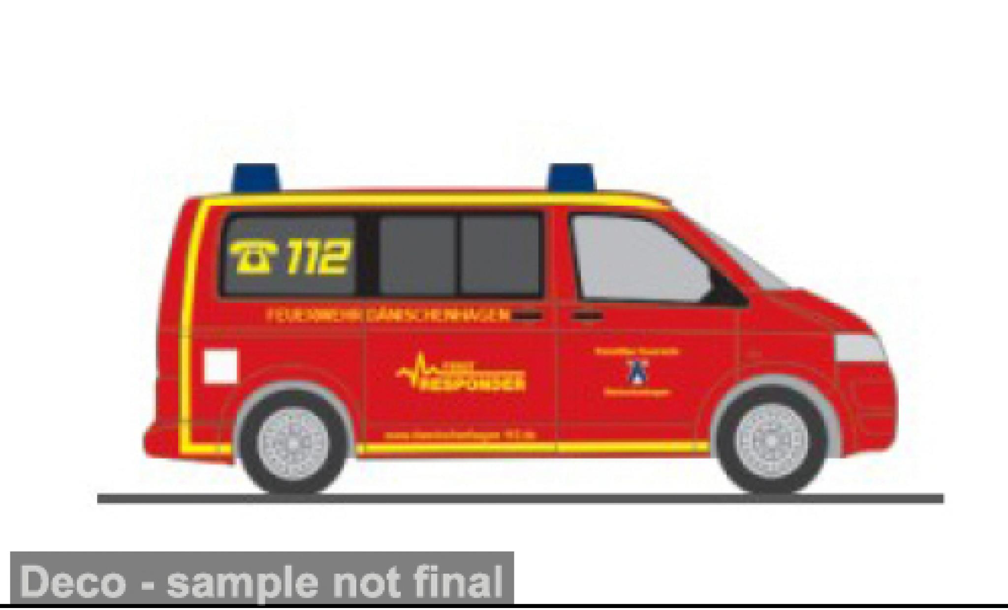Volkswagen T5 1/87 Rietze 2010 FW D&auml;nischenhagen 1:87 diecast model cars
