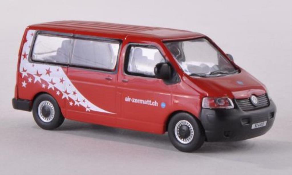 Volkswagen T5 1/87 Schuco Bus Air Zermatt diecast model cars