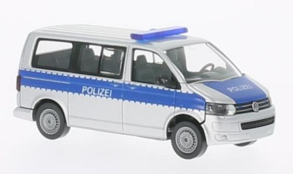 Volkswagen T5 1/87 Wiking GP Multivan Police diecast model cars