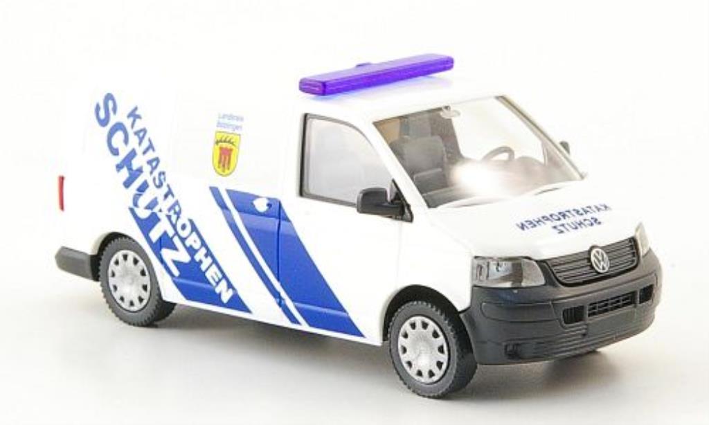 Volkswagen T5 1/87 Wiking Van Katastrophenschutz diecast model cars
