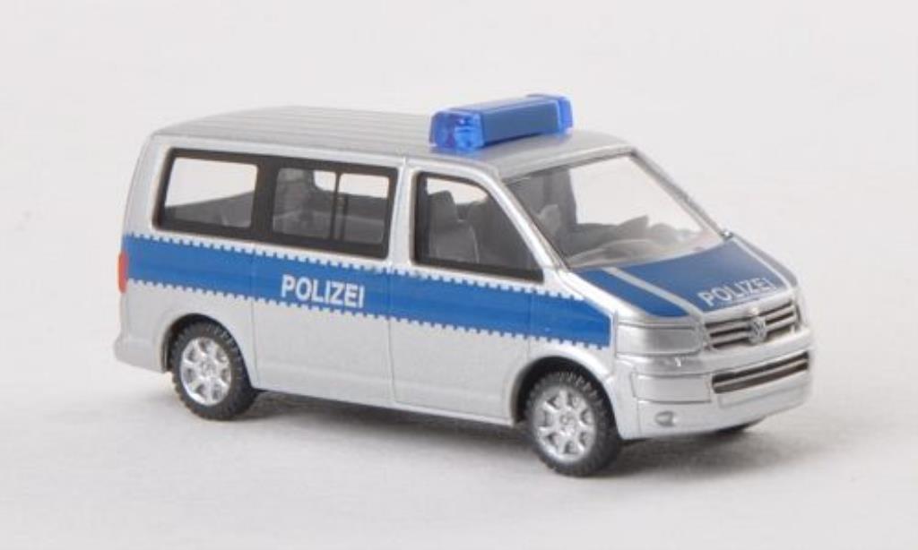 Volkswagen T5 1/160 Wiking Multivan Police diecast model cars