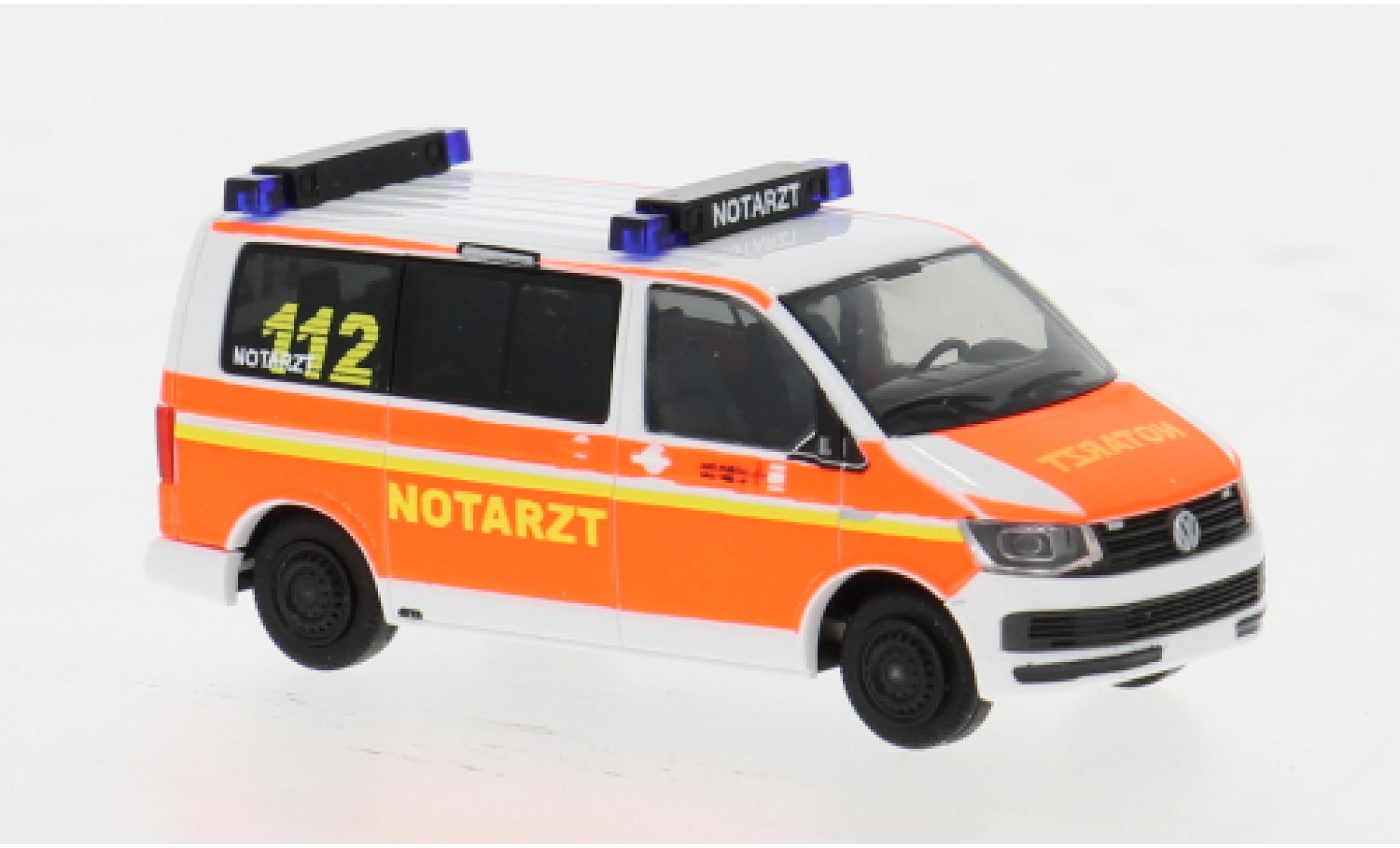 Volkswagen T6 1/87 Rietze Notarzt K 1:87 diecast model cars