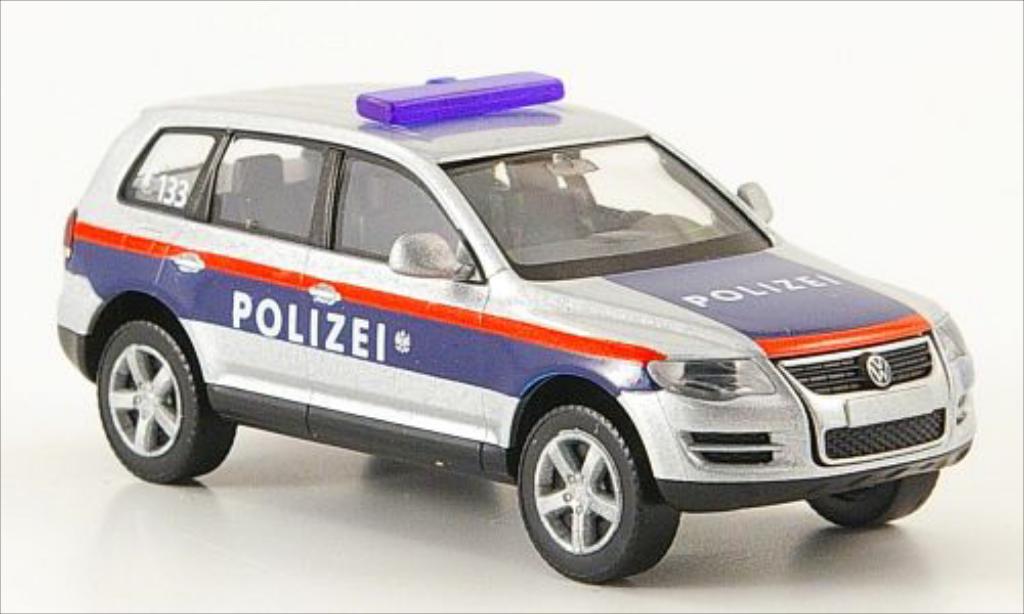 Volkswagen Touareg 1/87 Wiking Federal Police osterreich diecast model cars