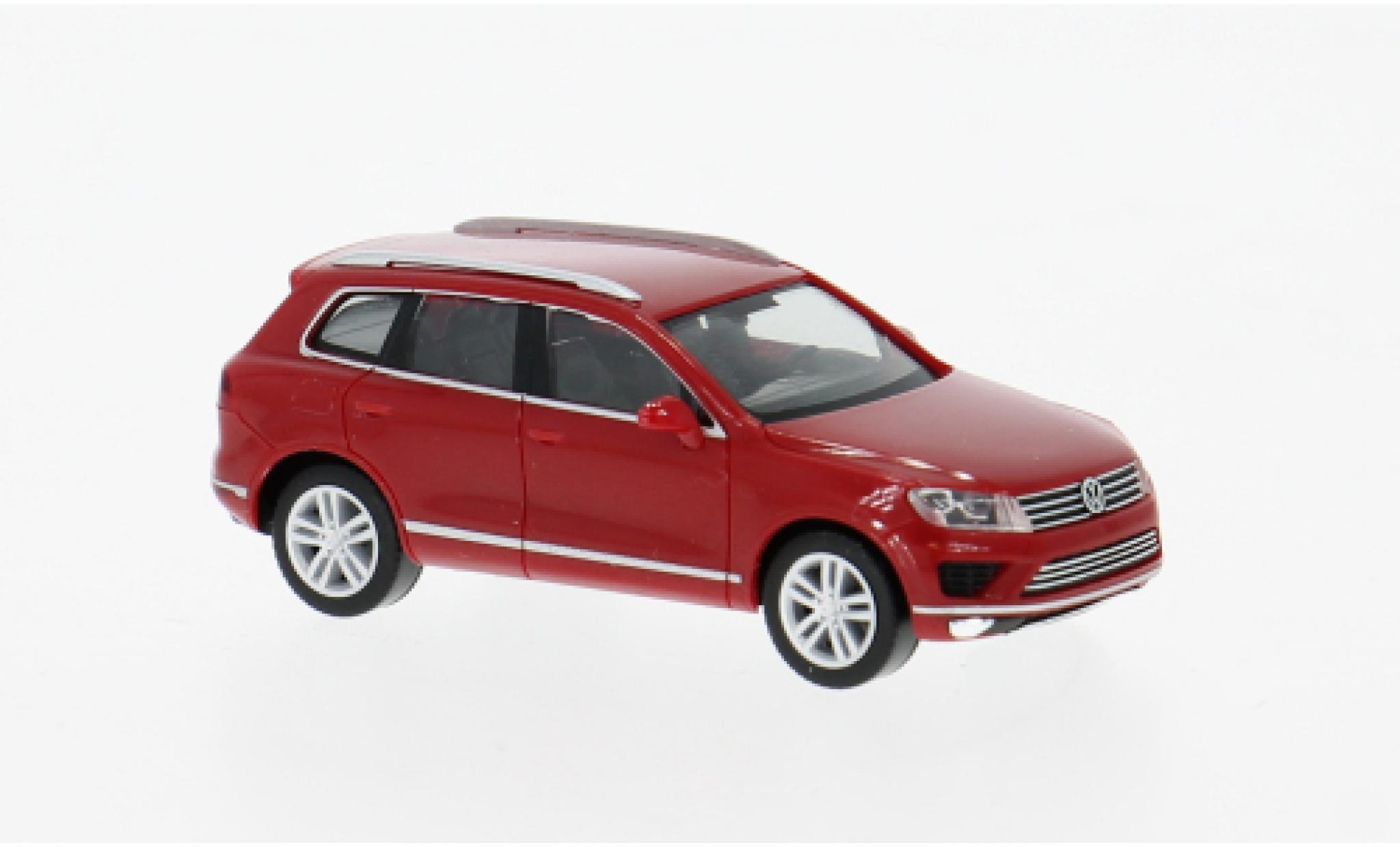 Volkswagen Touareg 1/87 Herpa red 1:87 diecast model cars