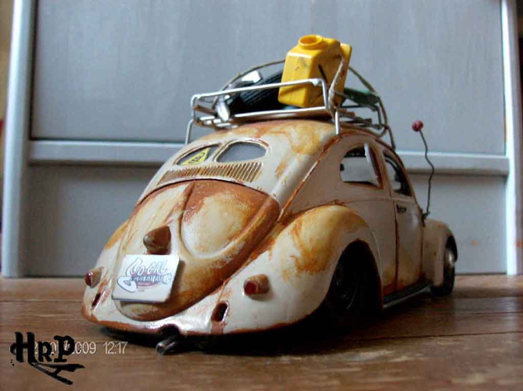 Volkswagen Kafer Base coccinelle split hoodride 1/18 Maisto