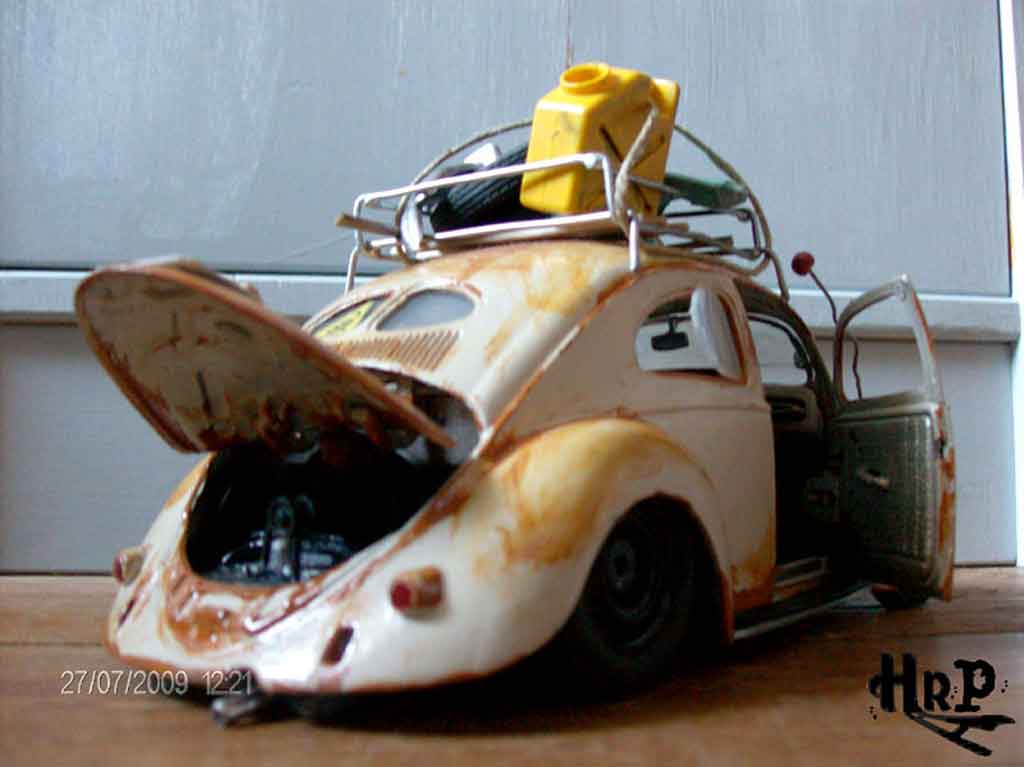 Volkswagen Kafer Base coccinelle split hoodride 1/18 Maisto