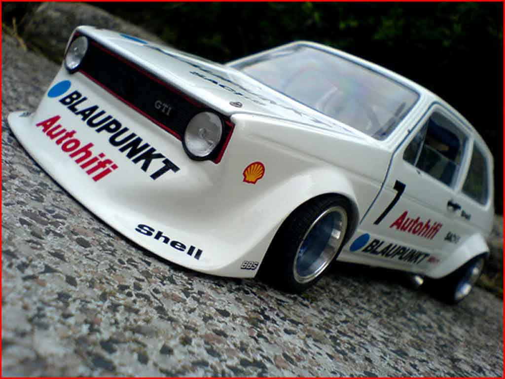 Volkswagen Golf 1 GTI 1/18 Solido 1 GTI bergrennen diecast model cars