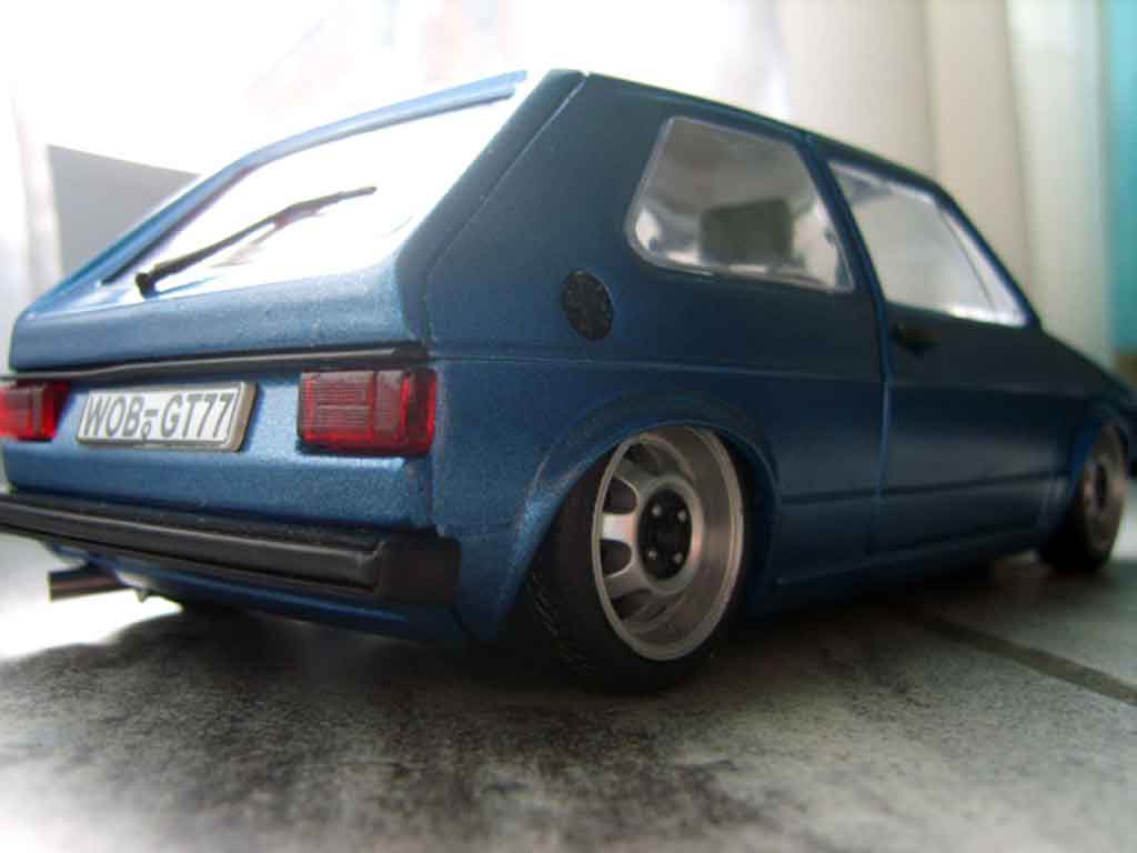 Volkswagen Golf GTI calandre phare us et jantes ats 1/18 Solido