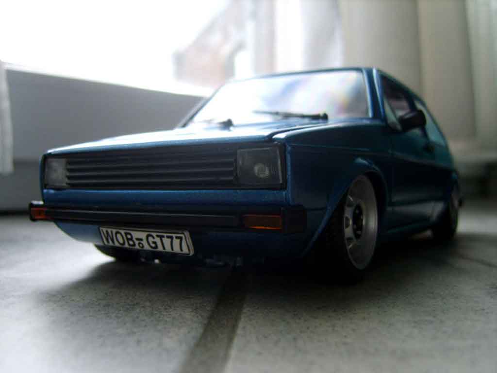 Volkswagen Golf GTI calandre phare us et jantes ats 1/18 Solido