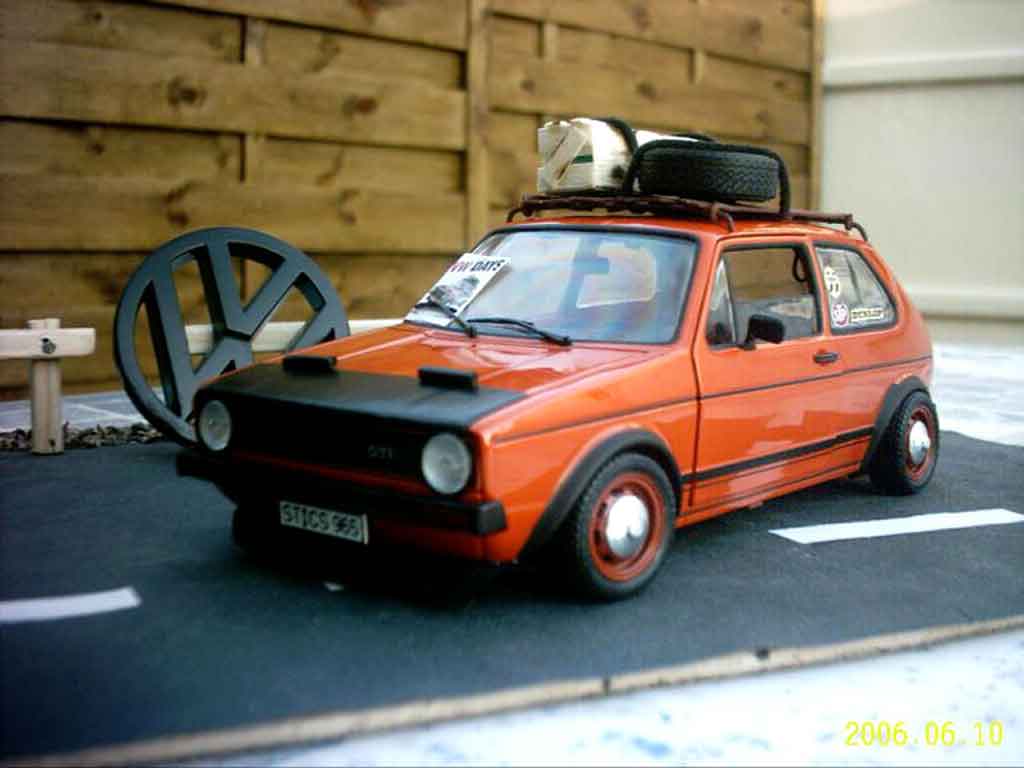Volkswagen Golf GTI german old school 1/18 Solido